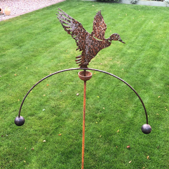 Duck Double Ball Wind Spinner/Rocker